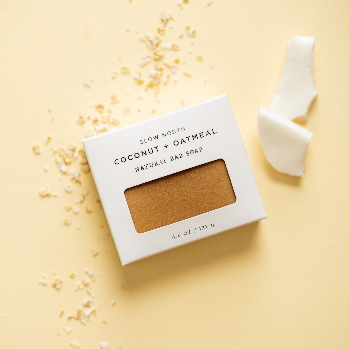 Slow North Coconut + Oatmeal - Natural Bar Soap