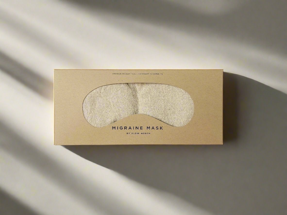 Slow North Cotton/Linen Eye Mask - Natural