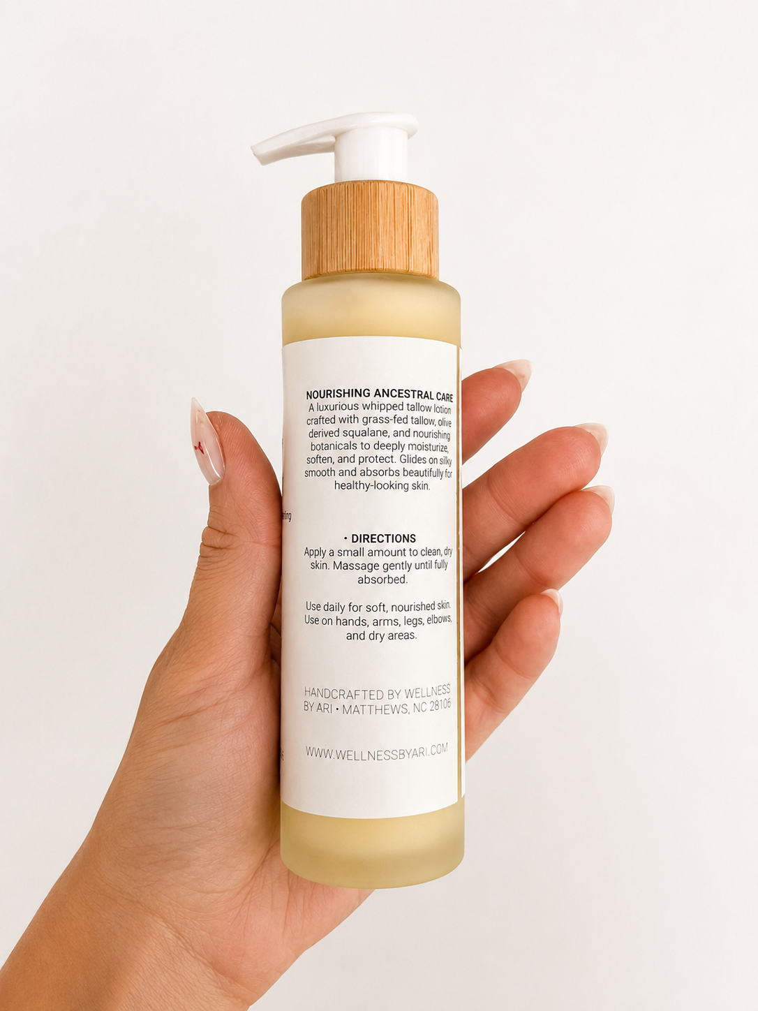 Grass-Fed Tallow Lotion | Deep Hydration for Dry Skin