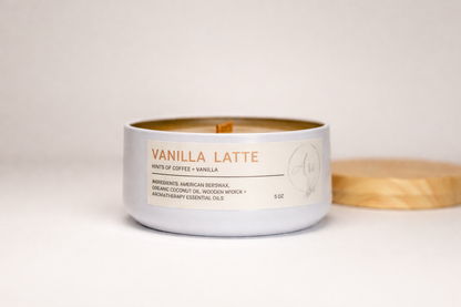 VANILLA LATTE | 5 OZ | WOODEN WICK