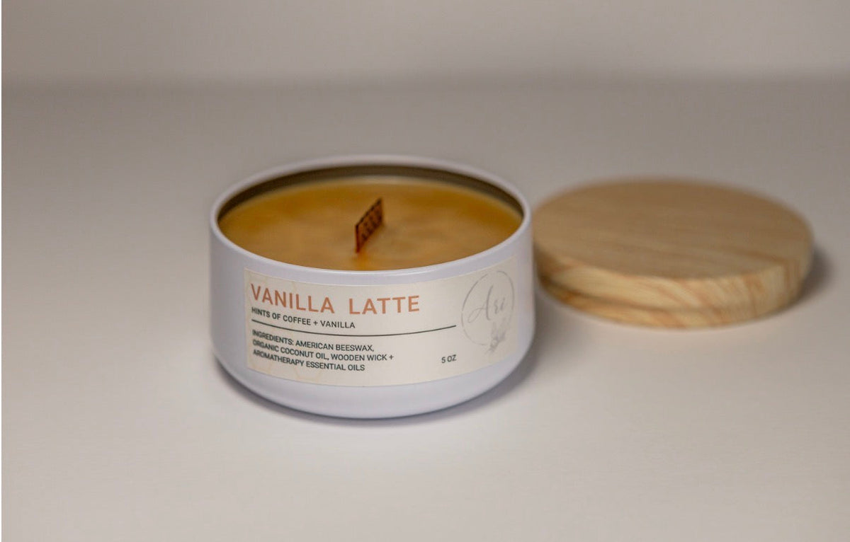 VANILLA LATTE | 5 OZ | WOODEN WICK