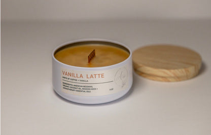 VANILLA LATTE | 5 OZ | WOODEN WICK