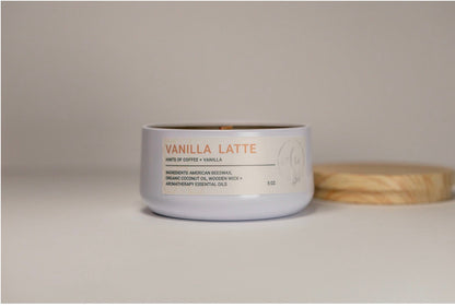 VANILLA LATTE | 5 OZ | WOODEN WICK