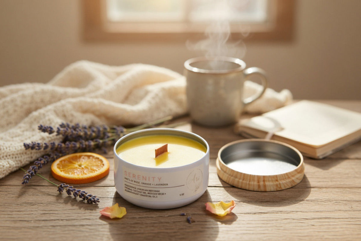 SERENITY | 5 OZ | WOODEN WICK
