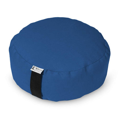 Bean Products Zafu Meditation Pillow for Sitting on Floor, Yoga Cushion Made in USA