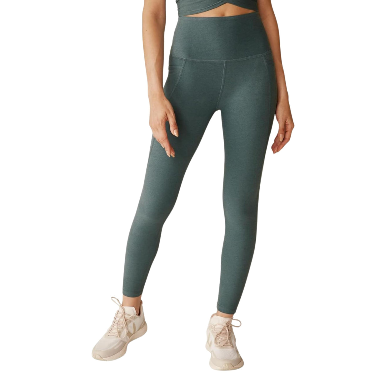 Beyond Yoga Women's Spacedye Out of Pocket High-Waisted Midi Legging