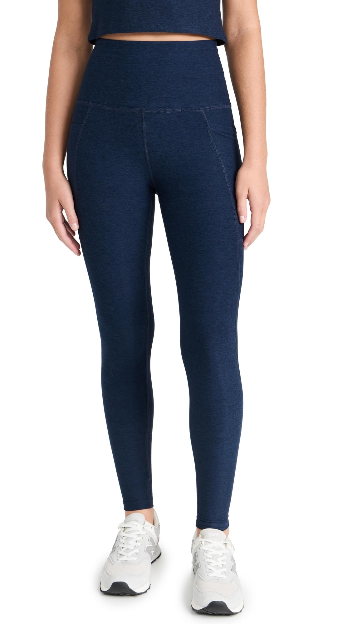 Beyond Yoga Women's Spacedye Out of Pocket High-Waisted Midi Legging