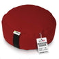 Bean Products Zafu Meditation Pillow for Sitting on Floor, Yoga Cushion Made in USA
