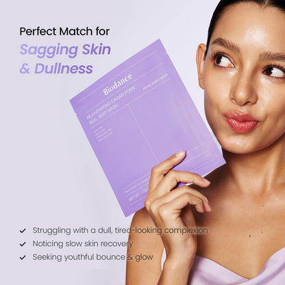 BIODANCE Bio-Collagen Real Deep Mask, Hydrating Overnight Hydrogel Face Mask, Pore Minimizing