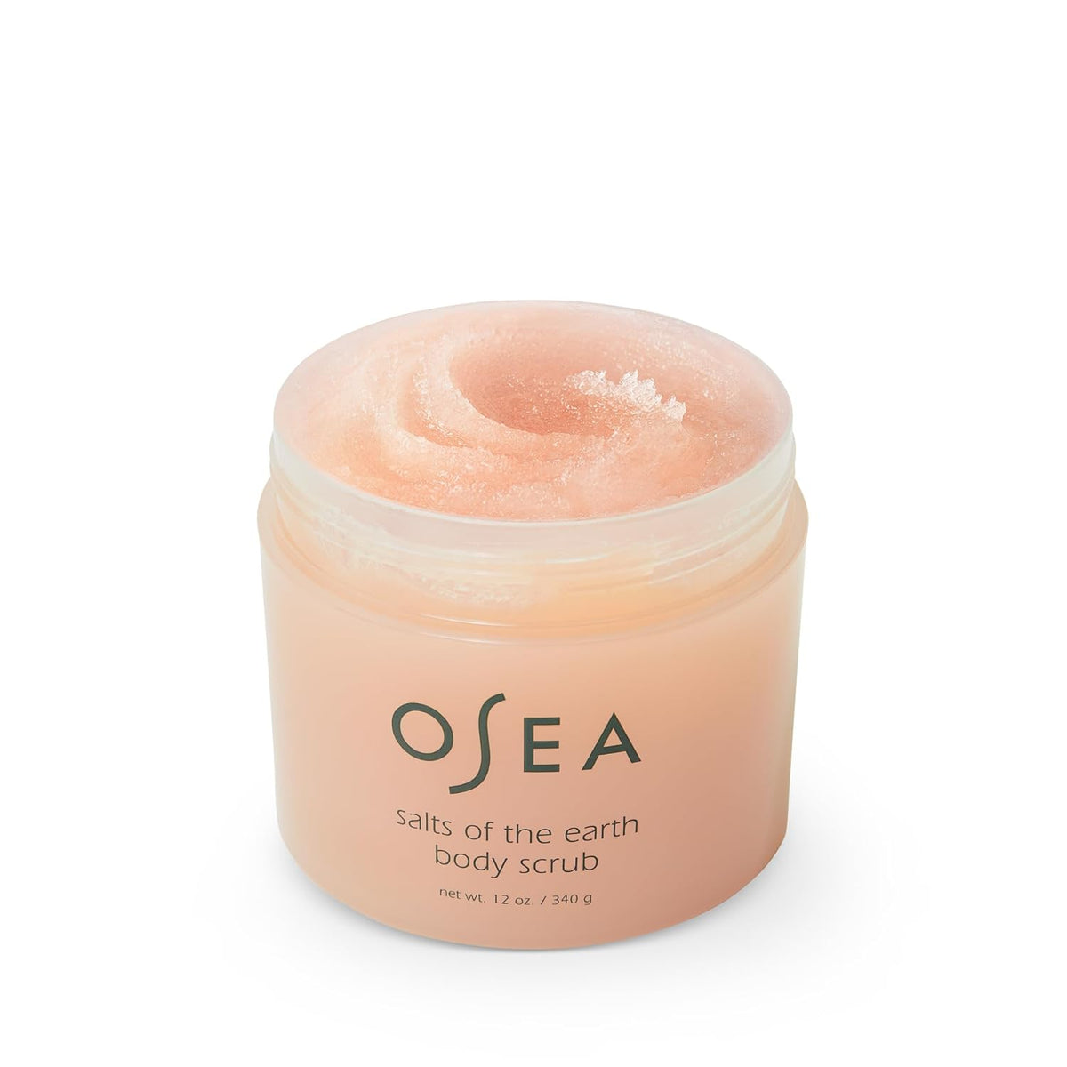 OSEA Salts of the Earth Body Scrub 12 oz - Pink Himalayan Gentle Salt Scrub