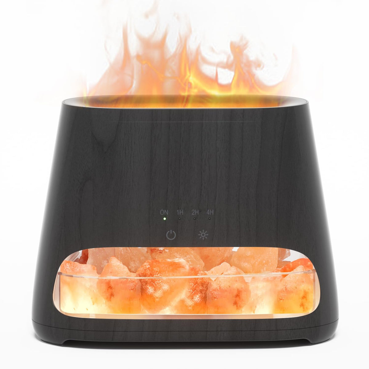 2-in-1 Essential Oil Diffuser Himalayan Salt Lamp, 150ml