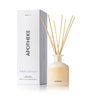 Apotheke Scented Reed Diffuser for Home, Charcoal, 10 Reed Sticks