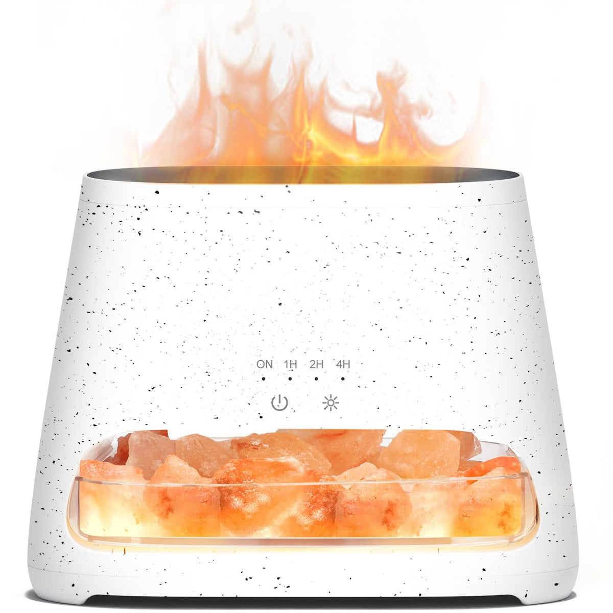2-in-1 Essential Oil Diffuser Himalayan Salt Lamp, 150ml