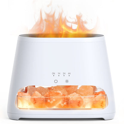 2-in-1 Essential Oil Diffuser Himalayan Salt Lamp, 150ml