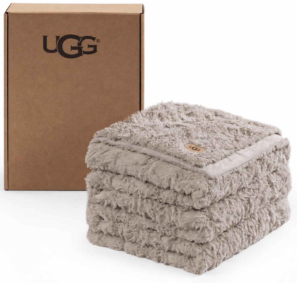 UGG Adalee Faux Fur Blanket in All Sizes and Four Color Options