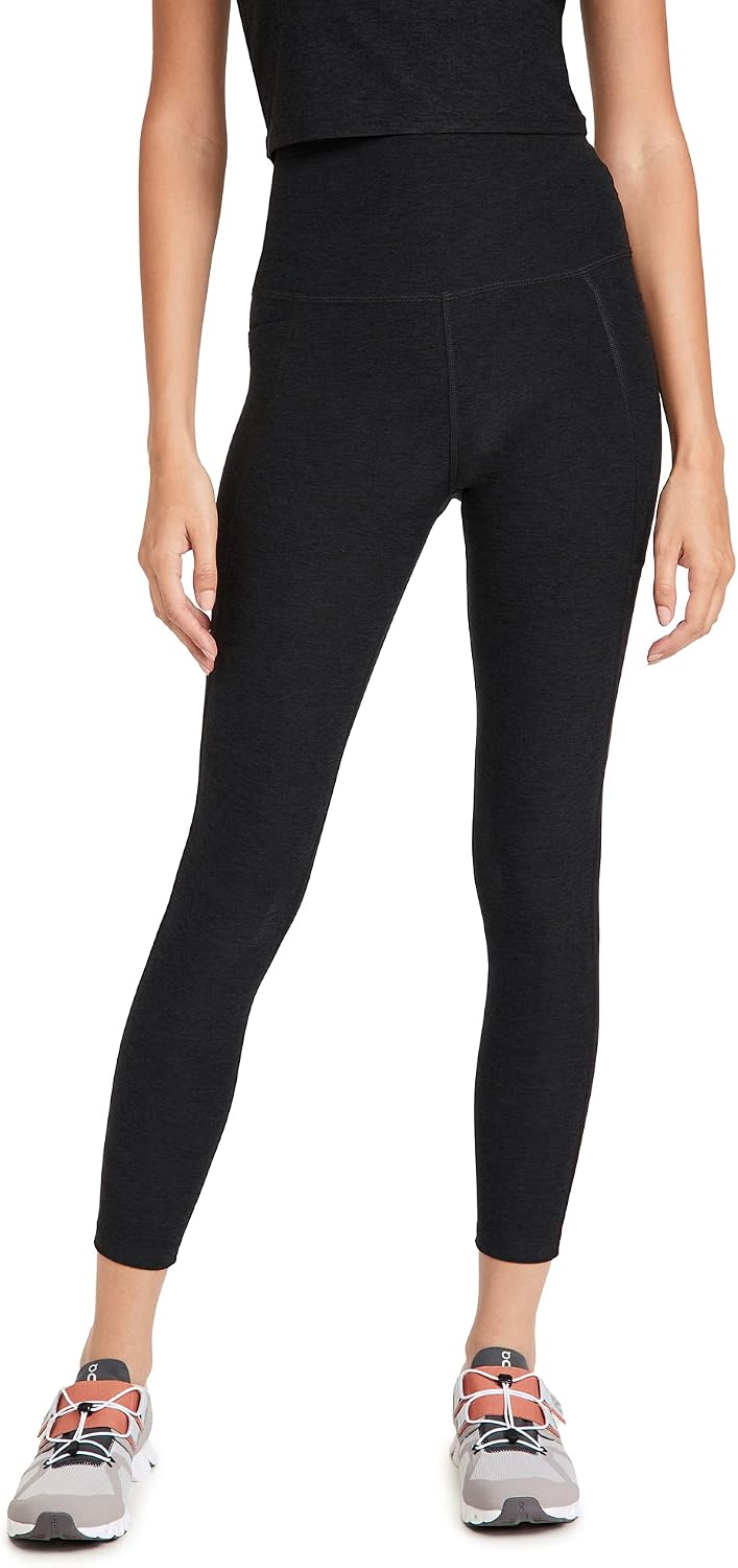 Beyond Yoga Women's Spacedye Out of Pocket High-Waisted Midi Legging