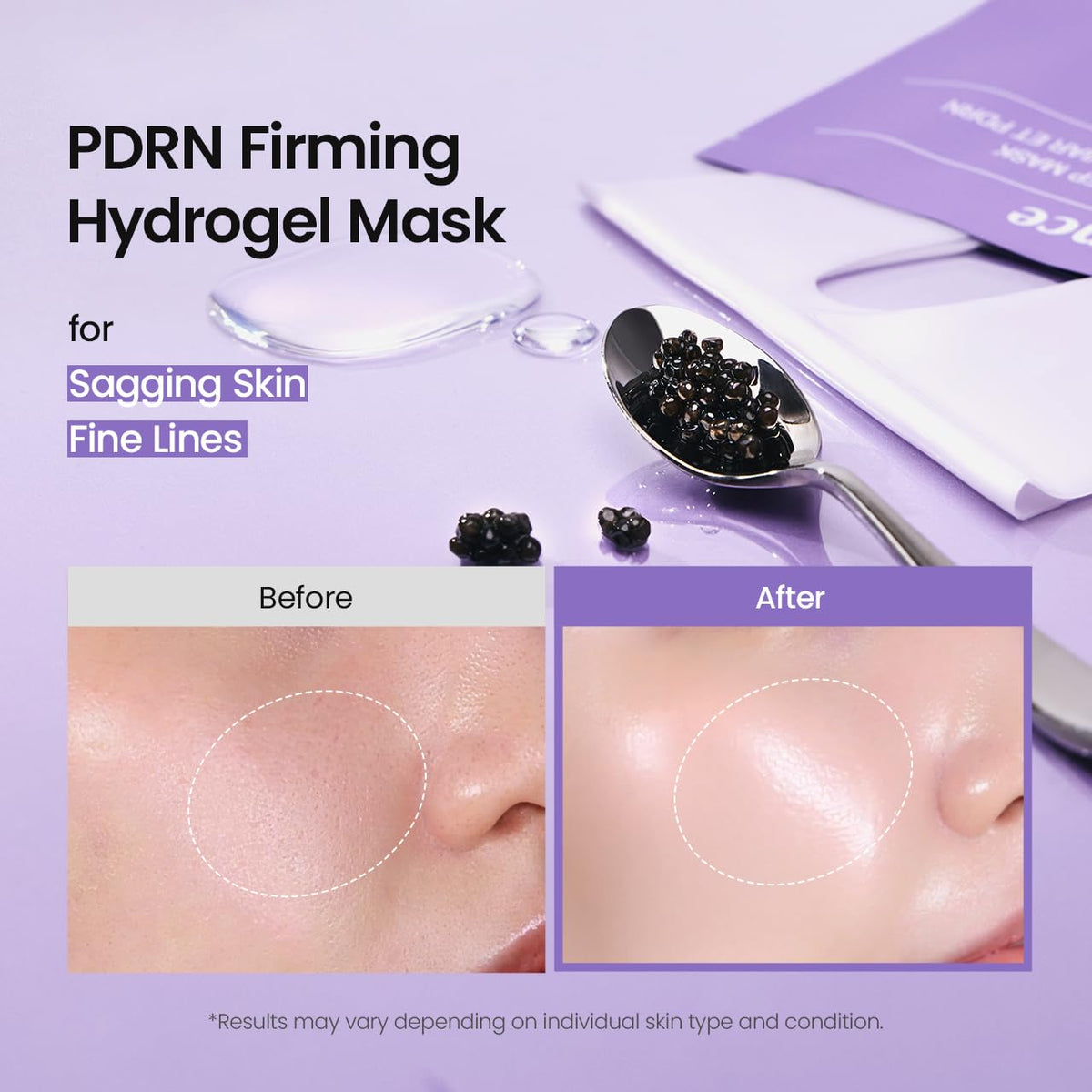 BIODANCE Bio-Collagen Real Deep Mask, Hydrating Overnight Hydrogel Face Mask, Pore Minimizing