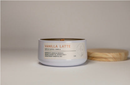 VANILLA LATTE | 5 OZ | WOODEN WICK