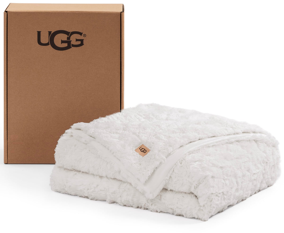 UGG Adalee Faux Fur Blanket in All Sizes and Four Color Options