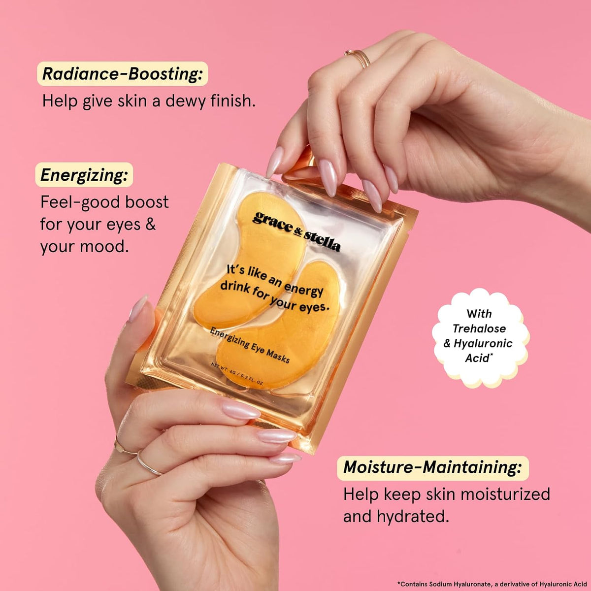 Grace & Stella Award Winning Eye Patches for Puffy Eyes  Dark Circles  Undereye Bags