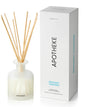 Apotheke Scented Reed Diffuser for Home, Charcoal, 10 Reed Sticks