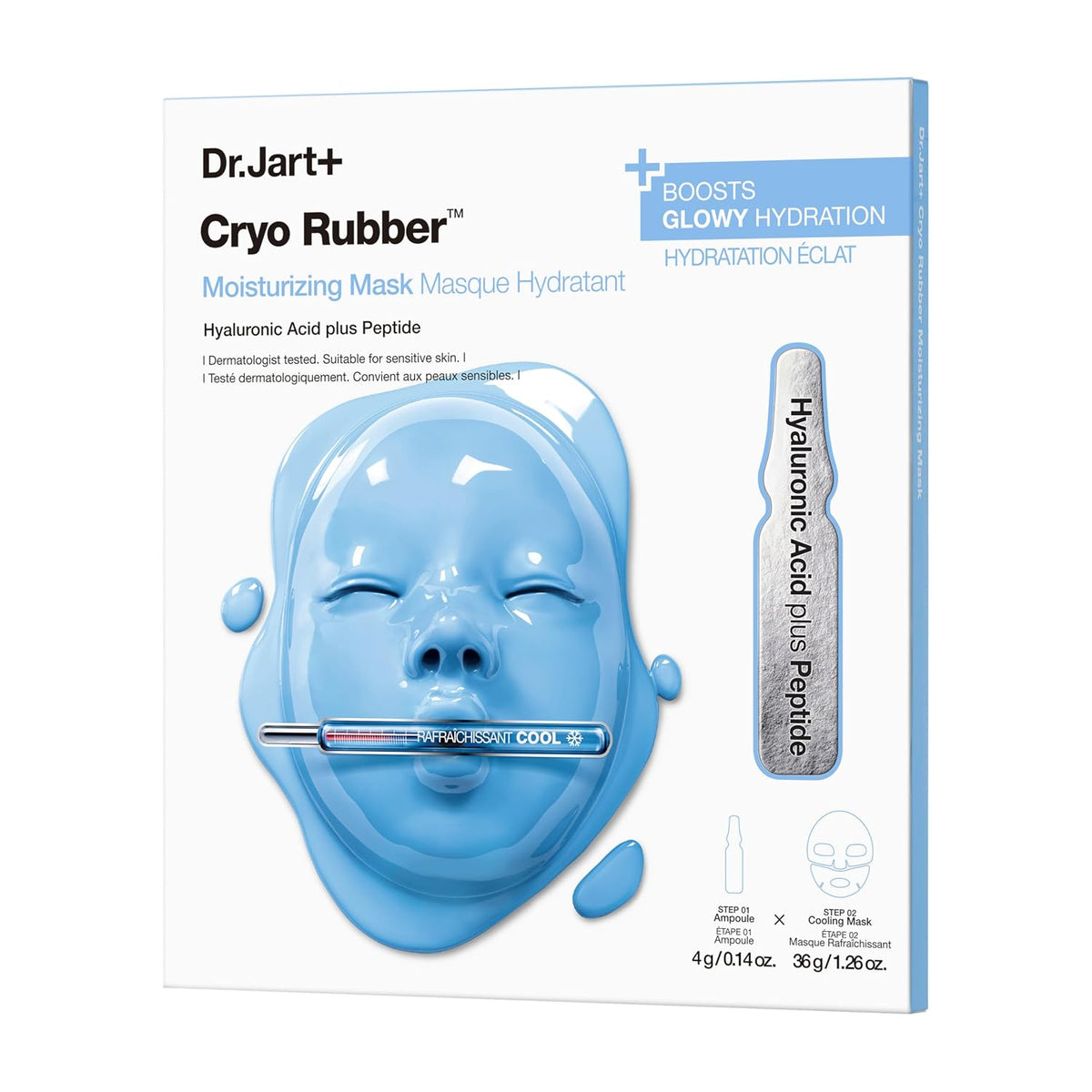 Dr.Jart+ Cryo Rubber Cooling Korean Face Mask Brightening-Soothing-Mousturizing-Firming