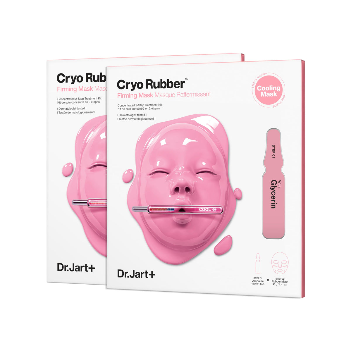 Dr.Jart+ Cryo Rubber Cooling Korean Face Mask Brightening-Soothing-Mousturizing-Firming