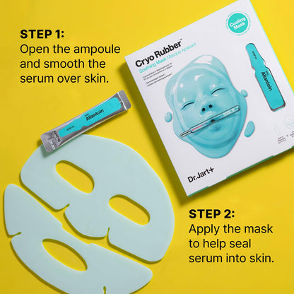 Dr.Jart+ Cryo Rubber Cooling Korean Face Mask Brightening-Soothing-Mousturizing-Firming