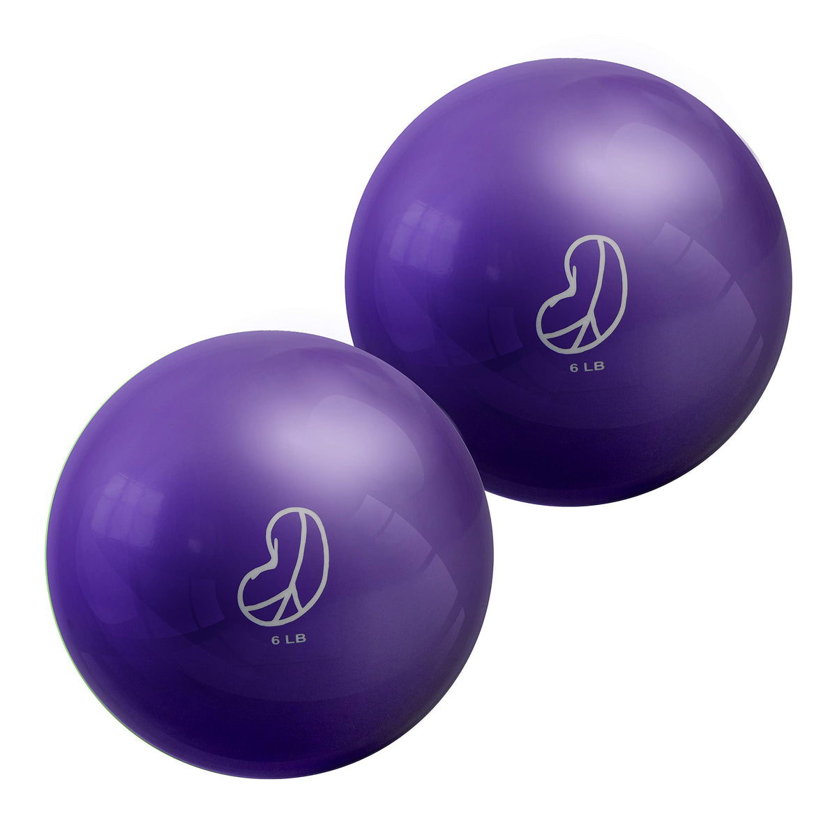 Bean Products Soft Weighted Balls for Exercise 2-6lb Options