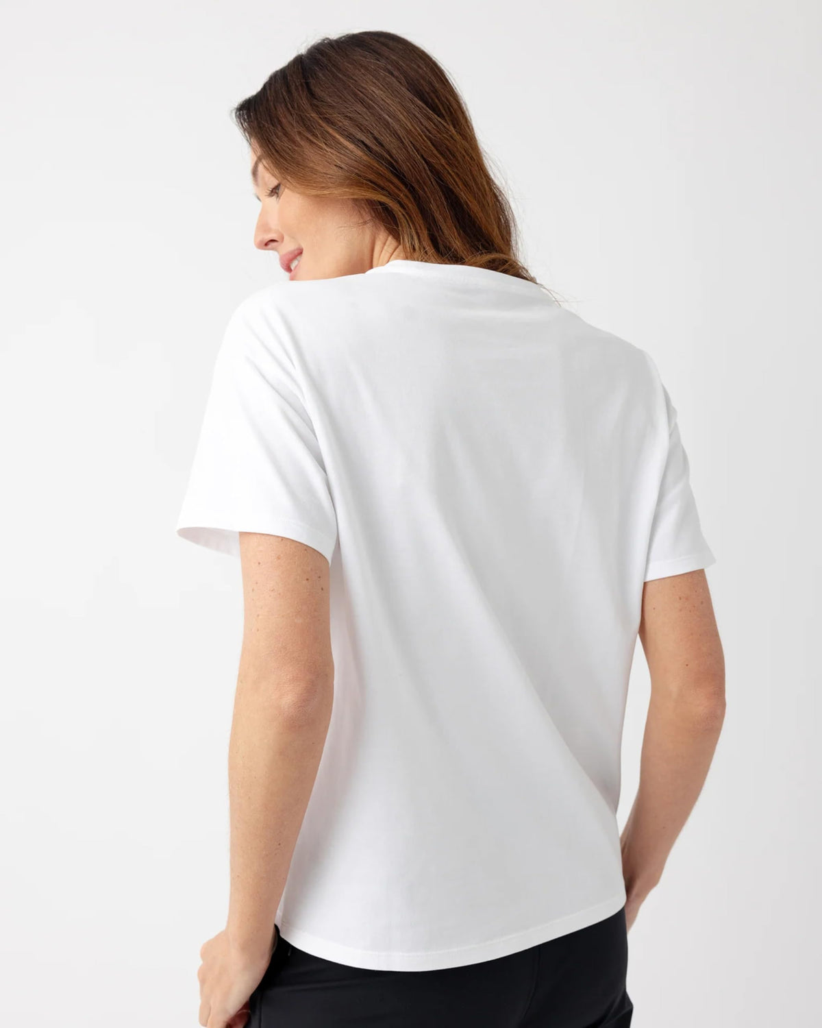 Cozy Earth Women's All Day Tee 100% Cotton T-Shirt
