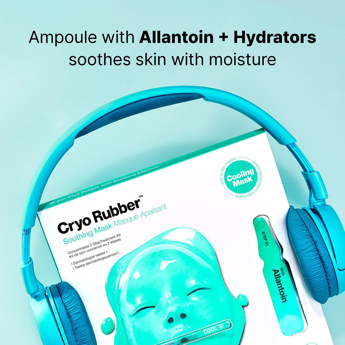 Dr.Jart+ Cryo Rubber Cooling Korean Face Mask Brightening-Soothing-Mousturizing-Firming