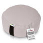 Bean Products Zafu Meditation Pillow for Sitting on Floor, Yoga Cushion Made in USA