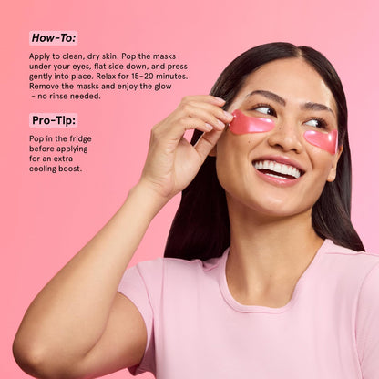 Grace & Stella Award Winning Eye Patches for Puffy Eyes  Dark Circles  Undereye Bags