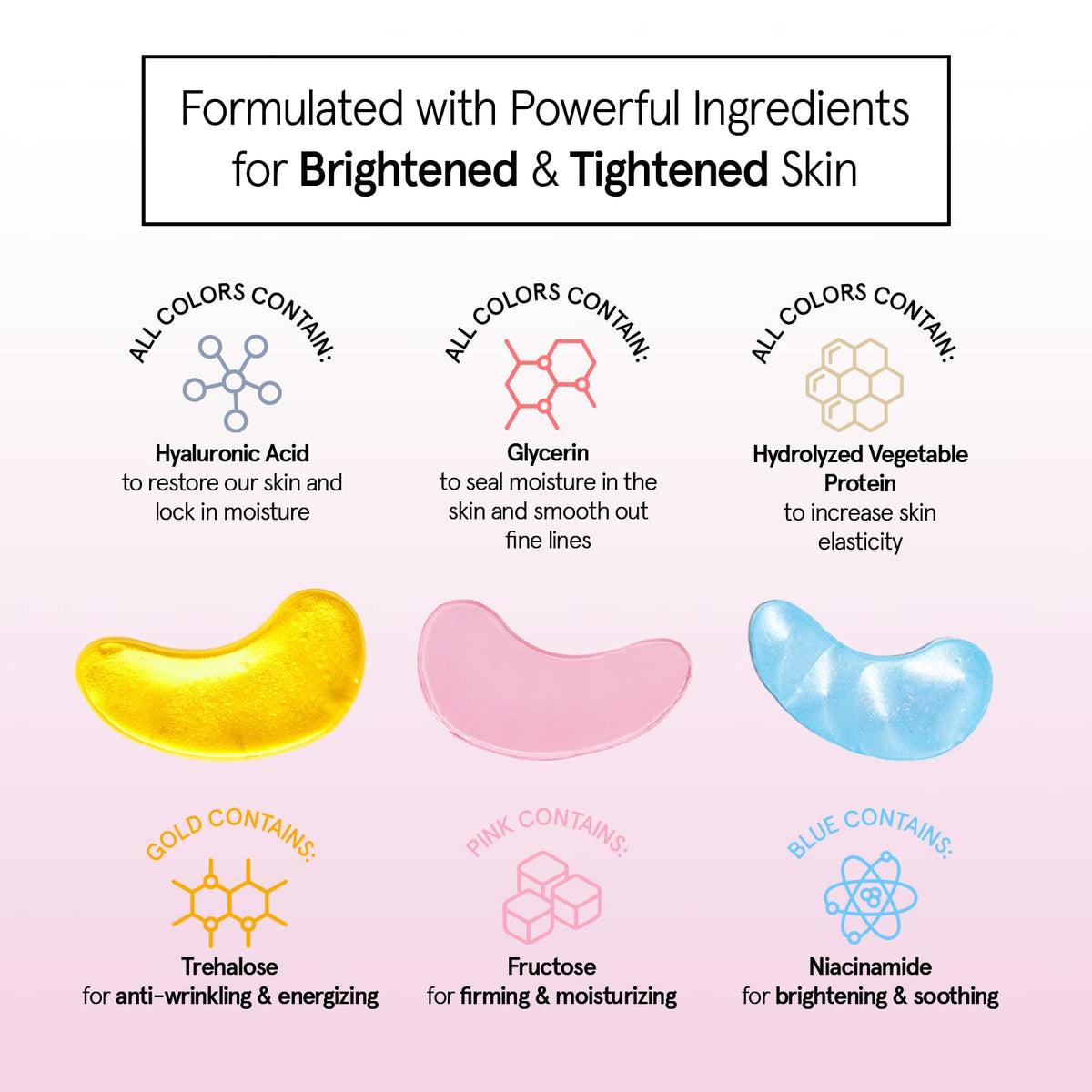 Grace & Stella Award Winning Eye Patches for Puffy Eyes  Dark Circles  Undereye Bags