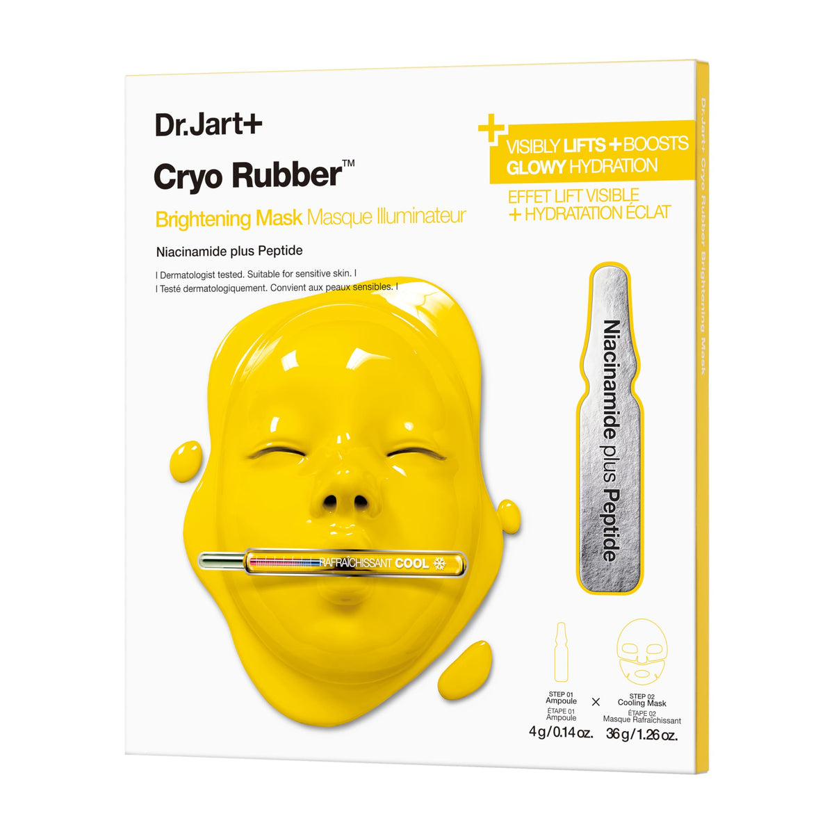 Dr.Jart+ Cryo Rubber Cooling Korean Face Mask Brightening-Soothing-Mousturizing-Firming