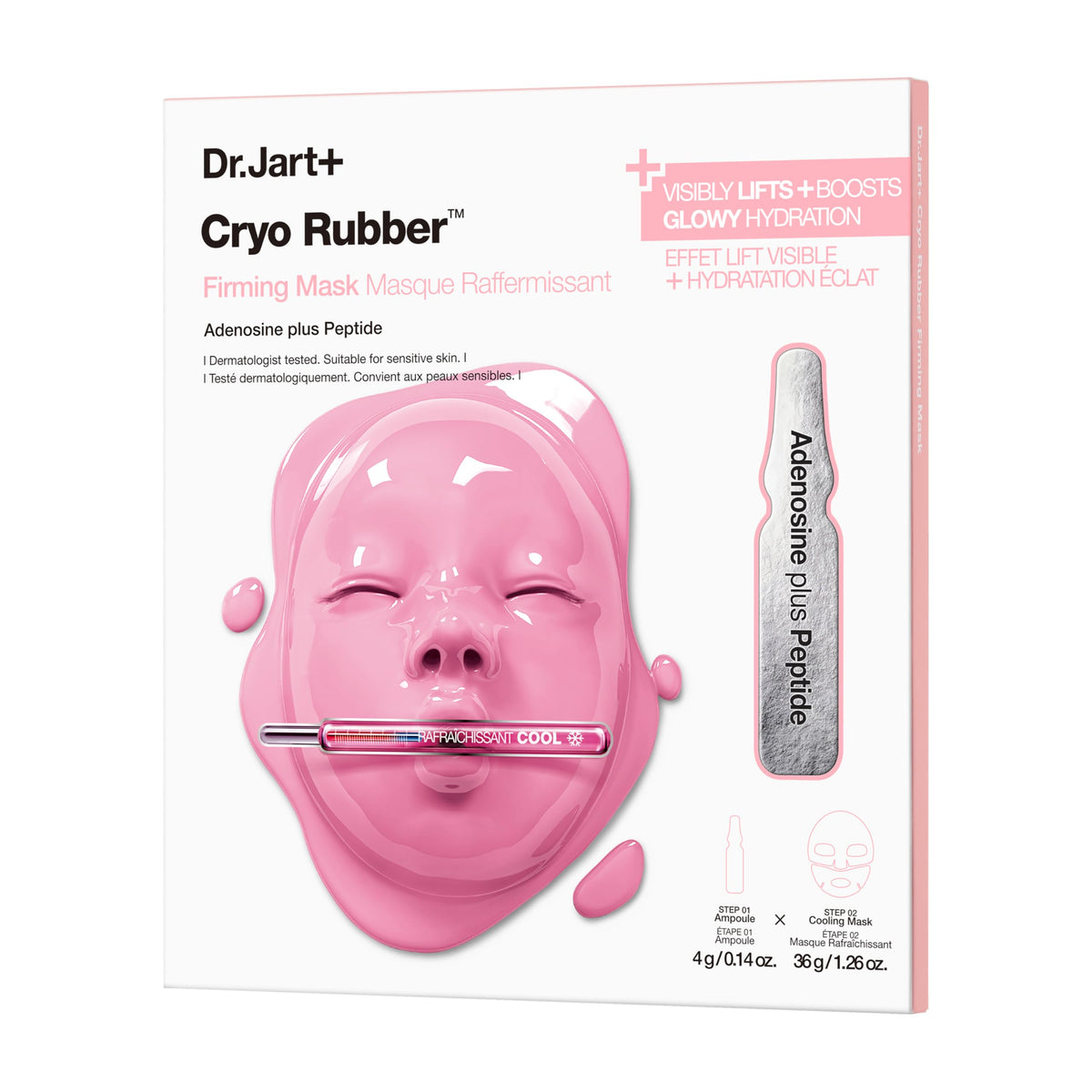 Dr.Jart+ Cryo Rubber Cooling Korean Face Mask Brightening-Soothing-Mousturizing-Firming