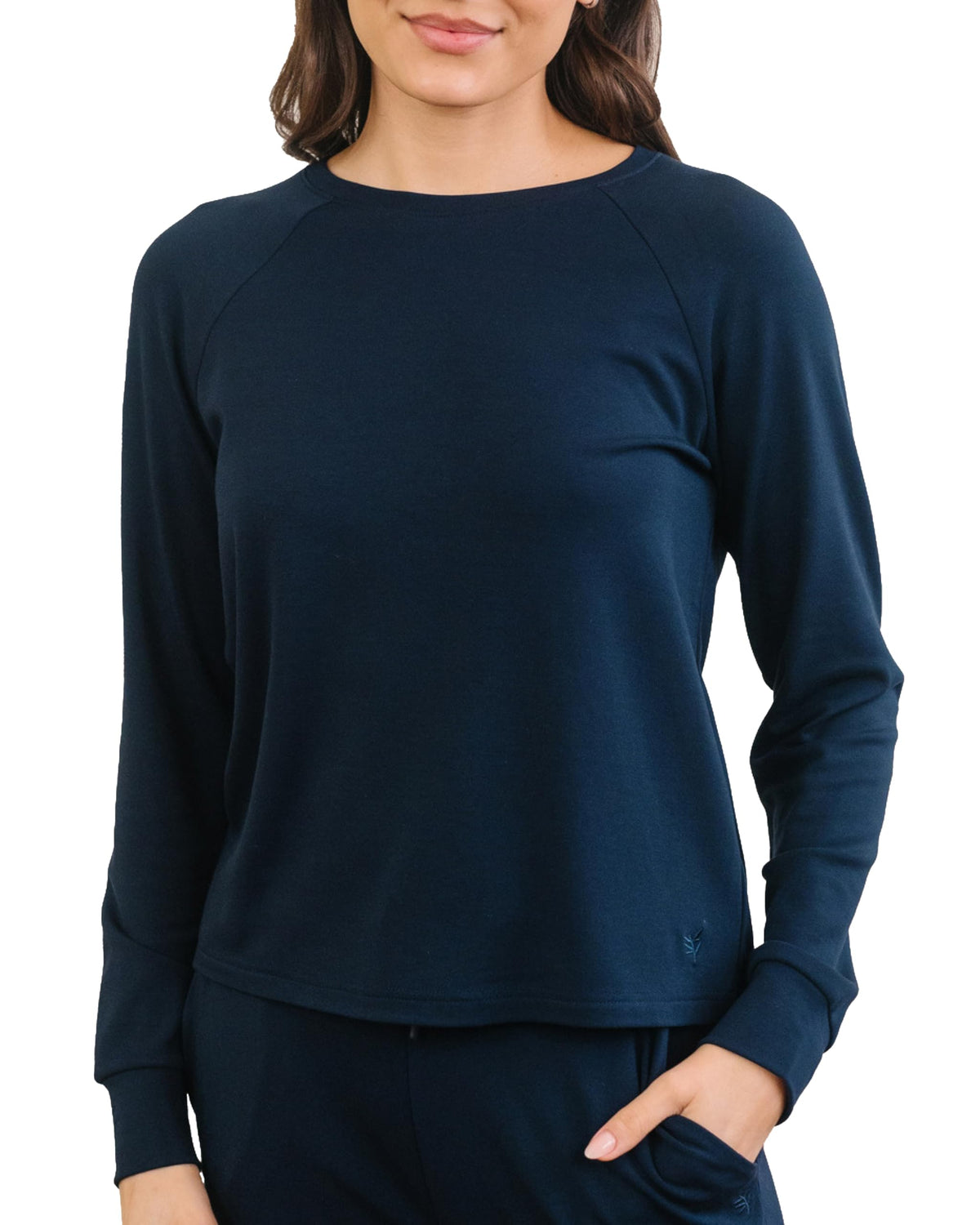 Cozy Earth Women's Pullover Crew Neck Sweater, Relaxed Fit Sweatshirt