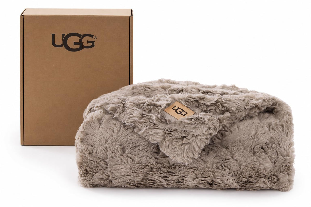 UGG Adalee Faux Fur Blanket in All Sizes and Four Color Options