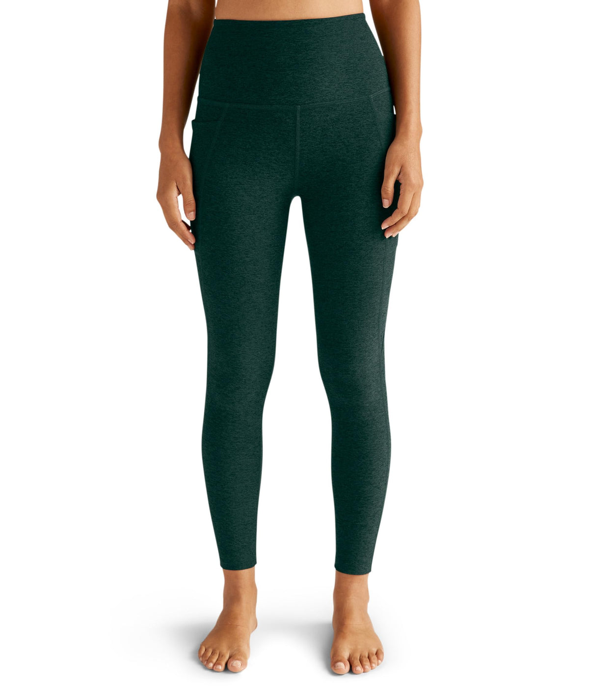 Beyond Yoga Women's Spacedye Out of Pocket High-Waisted Midi Legging
