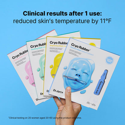 Dr.Jart+ Cryo Rubber Cooling Korean Face Mask Brightening-Soothing-Mousturizing-Firming