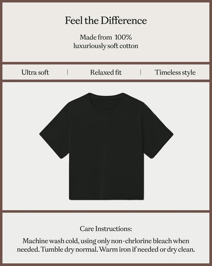 Cozy Earth Women's All Day Tee 100% Cotton T-Shirt