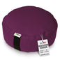 Bean Products Zafu Meditation Pillow for Sitting on Floor, Yoga Cushion Made in USA