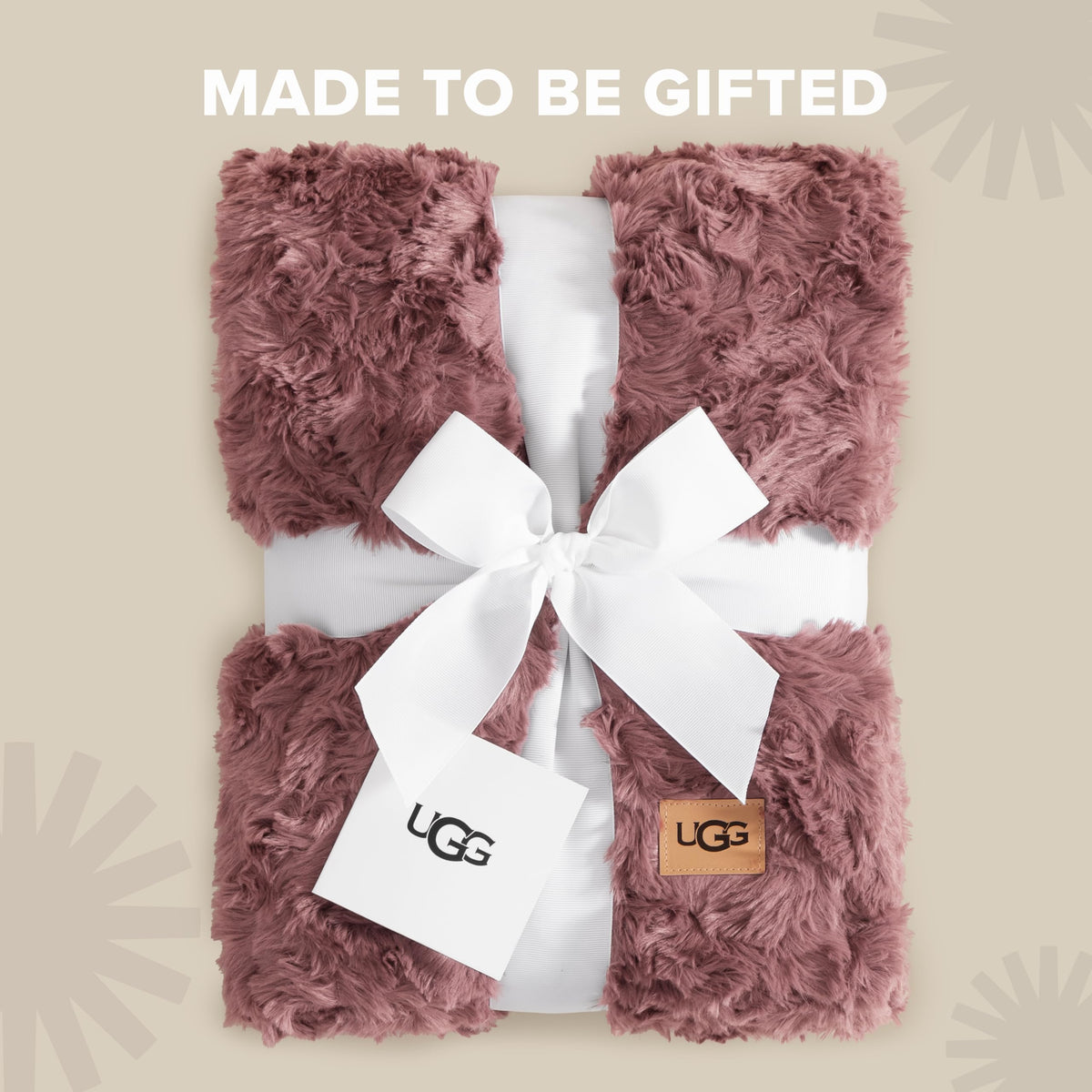 UGG Adalee Faux Fur Blanket in All Sizes and Four Color Options