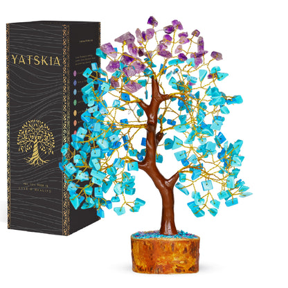 7 Chakra Tree of Life - Crystals and Healing Stones 1-in, Available in Multiple Options