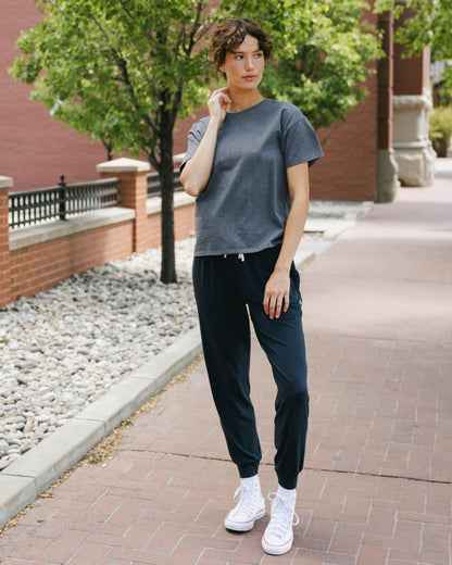 Cozy Earth Women's All Day Tee 100% Cotton T-Shirt