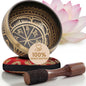 Silent Mind Tibetan Singing Bowl Set – Easy to Play & Beginner Friendly Meditation Bowl