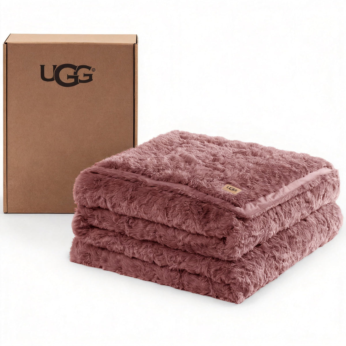UGG Adalee Faux Fur Blanket in All Sizes and Four Color Options