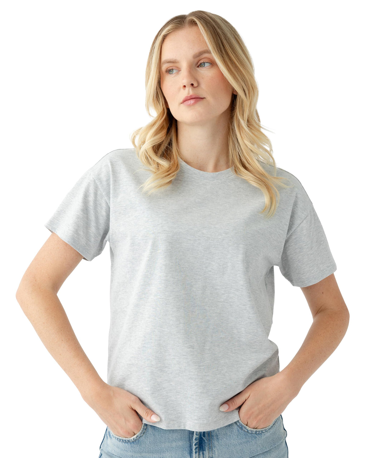 Cozy Earth Women's All Day Tee 100% Cotton T-Shirt