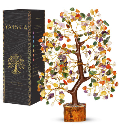 7 Chakra Tree of Life - Crystals and Healing Stones 1-in, Available in Multiple Options