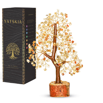 7 Chakra Tree of Life - Crystals and Healing Stones 1-in, Available in Multiple Options